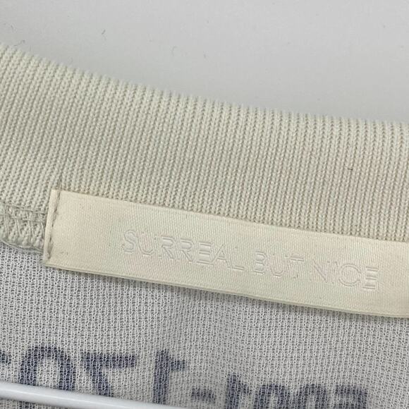 Surreal But Nice London Jersey Crop Top Spring & Summer 2014 Collection Sz S - Picture 7 of 10